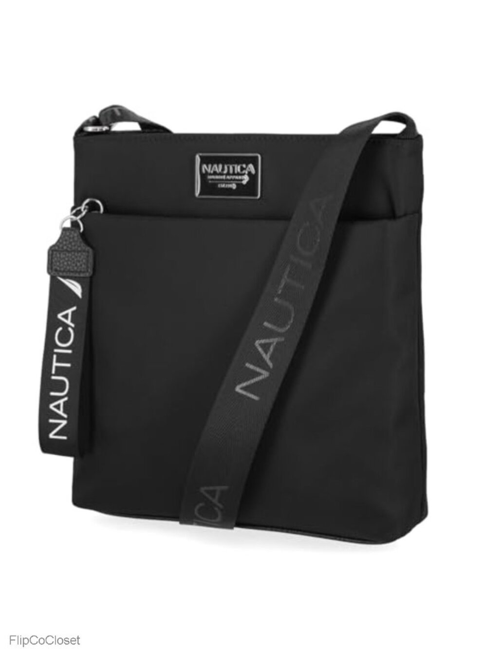 Nylon Crossbody Bag Purse with Adjustable Shoulder Strap